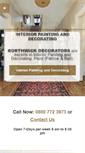 Mobile Screenshot of borthwickdecorators.co.uk